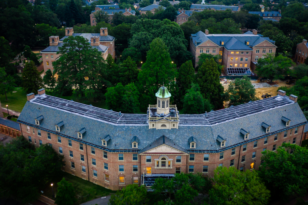 williamsburg virginia aerial view